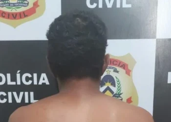 Homem preso pela Polícia Civil é apontado como sendo o autor de uma série de crimes contra o patrimônio em Paraíso. Crédito -Foto -DICOM SSP TO