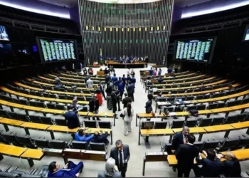 Plenário da Câmara dos Deputados durante sessão conjunta do Congresso Nacional • Edilson Rodrigues/Agência Senado