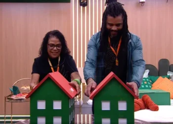 Diogo Almeida foi o 2º ganhador do apartamento no BBB25 • Reprodução/Globo