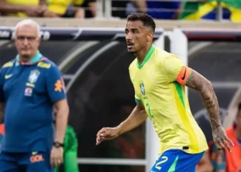 Danilo, lateral direito da Seleção Brasileira
