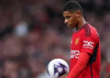 Rashford não tem espaço com Ruben Amorim • Robbie Jay Barratt - AMA/Getty Images