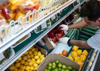 Acumulando alta de 7,69% no ano, o grupo Alimentação e Bebidas foi o "grande vilão" de 2024 • 19/08/2022 - REUTERS/Sarah Silbiger/File Photo