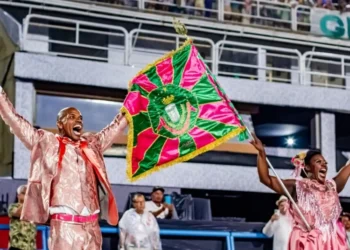 Estação Primeira de Mangueira faz primeiro ensaio técnico na Sapucaí no sábado (1º) • Divulgação/Rio Carnaval