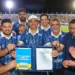 Durante o intervalo da partida entre União/TO e América/RN, o governador Wanderlei Barbosa anunciou oficialmente a reforma completa do Estádio Mirandão.