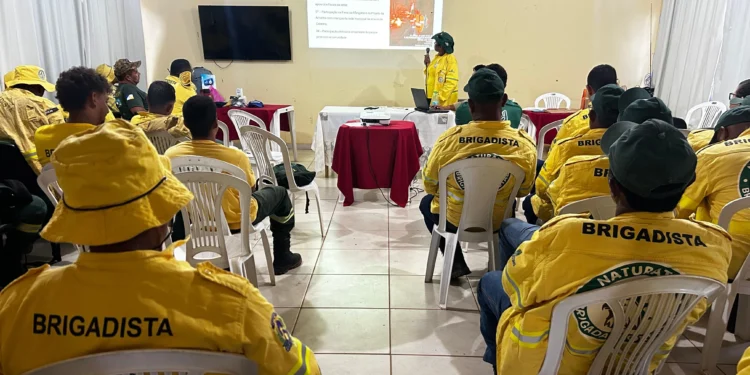 Evento reúne os brigadistas florestais que atuam nas Unidades de Conservação (UCs) estaduais - Foto: Andréa Marques/Governo do Tocantins