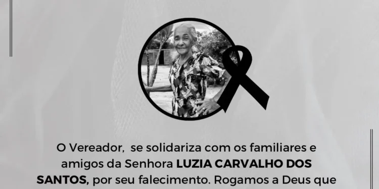 Falece mãe do ex-vereador de Tocantínia Cimar Carvalho