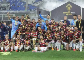 Flamengo é campeão da Supercopa do Brasil 2025 • FERNANDO TORRES/AGIF/ESTADÃO CONTEÚDO