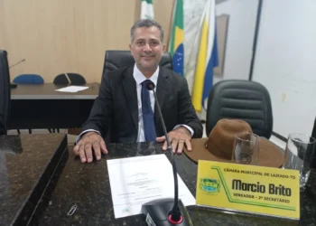 Vereador Márcio Brito Foto: Portal LJ