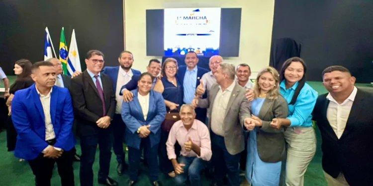 Câmara Municipal de Miracema comparece à 1ª Marcha de Vereadores do Estado do Tocantins