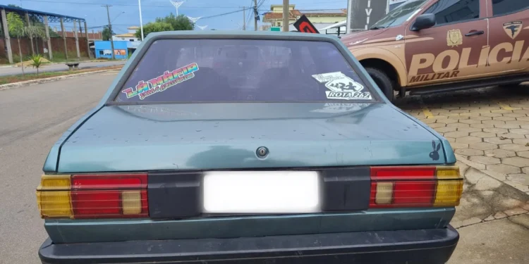 Polícia Militar prende suspeito de extorsão e recupera veículo em Porto Nacional