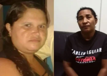 Vizinha Maria Jocilene da Silva (à esquerda) e Maria dos Aflitos (à direita). • Reprodução