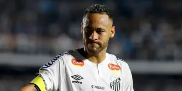 Neymar pelo Santos • Foto: MAURÍCIO DE SOUZA/DIÁRIO DO LITORAL/ESTADÃO CONTEÚDO