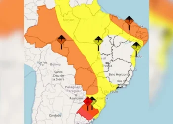 Onda de calor no Sul e chuvas fortes no Nordeste • Inmet