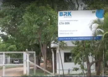 Principal estação de tratamento de água em Palmas — Foto: TV Anhanguera/Reprodução