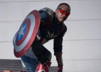 Anthony Mackie em "Capitão América: Admirável Mundo Novo" • Divulgação