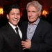 Danny Ramirez e Harrison Ford na première de "Capitão América: Admirável Novo Mundo" • Jesse Grant/Getty Images for Disney