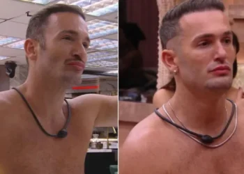 Diego Hypolito muda visual no BBB25 • Reprodução/Globoplay