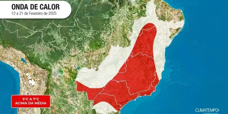 Onda de calor no Brasil: temperatura sobe e chuva perde força