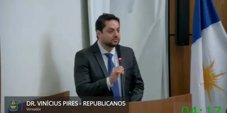 Vereador Vinicius Pires
Foto: Divulgação