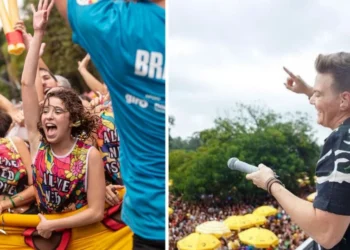 Blocos de 2025 vão também vão abordar gêneros musicais como o rock e o sertanejo • Foto 1: Instagram/Sargento Pimenta | Foto 2: Instagram/Michel Teló