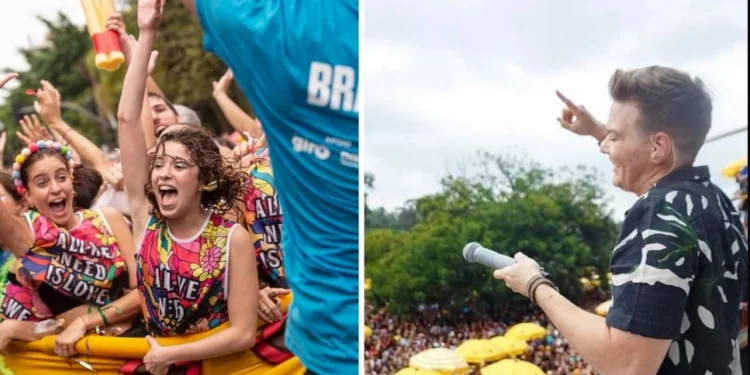 Blocos de 2025 vão também vão abordar gêneros musicais como o rock e o sertanejo • Foto 1: Instagram/Sargento Pimenta | Foto 2: Instagram/Michel Teló