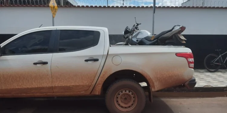 PM auxilia na recuperação de motocicleta furtada em Pedro Afonso
