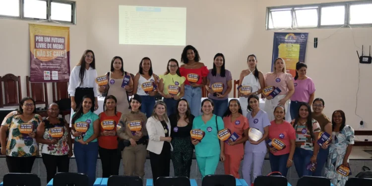 Polícia Militar participa de ação de enfrentamento à violência contra a mulher em Pium. - Foto: Ascom 4ª CIPM