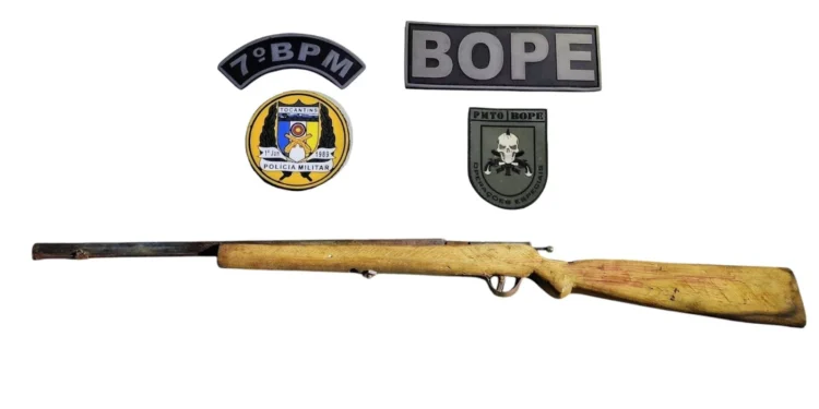 Em Colmeia, Polícia Militar prende homem por porte irregular de arma de fogo