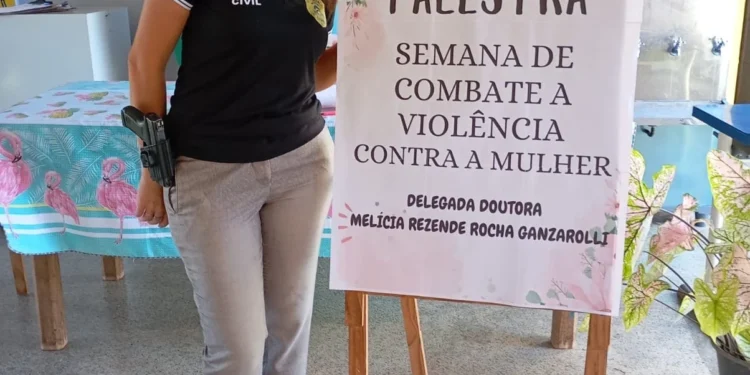 Em parceria, Polícia Civil e escola de Arraias promovem palestra sobre violência doméstica e bullying