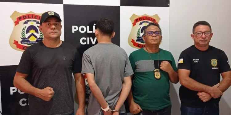 Em Itacajá, Polícia Civil cumpre mandado de prisão contra foragido da Justiça do Mato Grosso do Sul pelo crime de homicídio