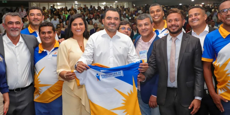 Em evento com vereadores, governador Wanderlei Barbosa destaca a união para garantir avanços nos municípios;
Foto:  Antonio Gonçalves/Governo do Tocantins