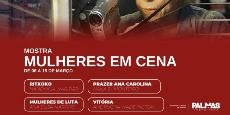 Fundação Cultural de Palmas celebra o Mês da Mulher com exposição e mostra de cinema