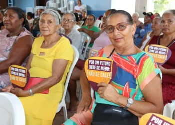 O projeto Abraçando a Mulher Idosa teve como foco a promoção do bem-estar e da autoestima da pessoa idosa, além da prevenção da violência doméstica - Foto: Governo do Tocantins