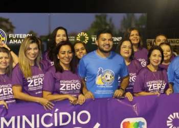 O secretário de Estado dos Esportes e Juventude, Atos Gomes, destacou a importância da campanha e a união de esforços na luta contra a violência de gênero.