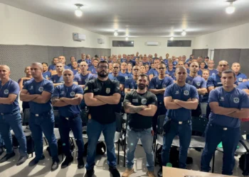 Curso conta com a participação de aproximadamente 100 alunos, e é uma etapa classificatória e eliminatória - Foto: Divulgação SSP/TO