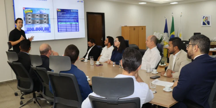 Encontro teve como objetivo definir os protocolos operacionais, assegurando que a operação da Loteria ocorra de maneira eficiente - Foto: Jodacy Filho/Governo do Tocantins