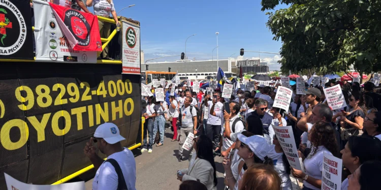 Caravana do Tocantins participa de mobilização em Brasília em defesa da PEC19
