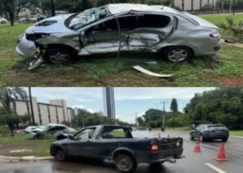 Acidente ocorreu na avenida LO-03, em Palmas, e vitimou Enite Cordeiro Naves - Foto: Divulgação SSP/TO