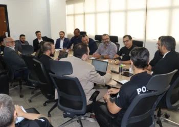 Encontro teve como objetivo discutir estratégias para o fortalecimento da segurança pública no estado - Foto: Jodacy Filho/Governo do Tocantins