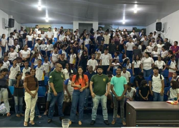 Servidores do Naturatins realizaram palestras e oficinas no município de Peixe, direcionadas a estudantes das redes municipais e estaduais - Foto: Naturatins/Governo do Tocantins
