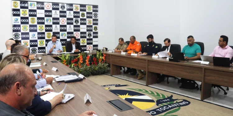 Membros do Conselho de Segurança Pública do Tocantins ajustam calendário para revisar regimento interno