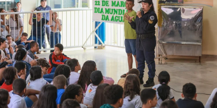 Guardião Escolar leva palestra educativa a alunos da Escola Municipal Sávia Fernandes Jácome