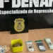 Drogas e objetos apreendidos pelos policiais civis na residência do suspeito - Divulgação PCTO