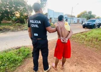 Investigado foi capturado logo nas primeiras horas da manhã e conduzido para a DHPP - Palmas - Divulgação PCTO