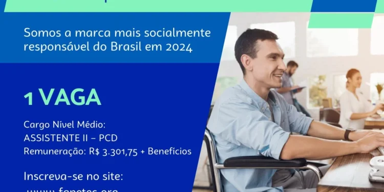 Sebrae Tocantins abre processo seletivo para cargo de Assistente II exclusivo para pessoas com deficiência