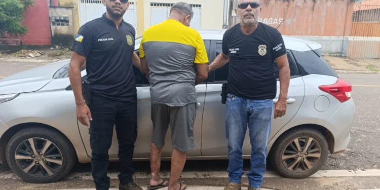 Homem condenado por estupro de vulnerável é preso pela Polícia Civil no interior do Estado