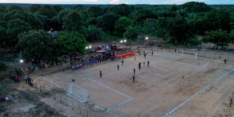 Aberto II Campeonato Taça Nrõzawi de Futebol em Tocantínia
