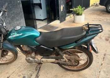 Motocicleta foi encontrada após ação da 5ª Delegacia de Polícia Civil de Palmas Crédito -Foto -DICOM SSP TO