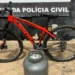 Na capital, Polícia Civil age rápido e recupera bicicleta e botijão de gás furtados de casa no Jardim Laila