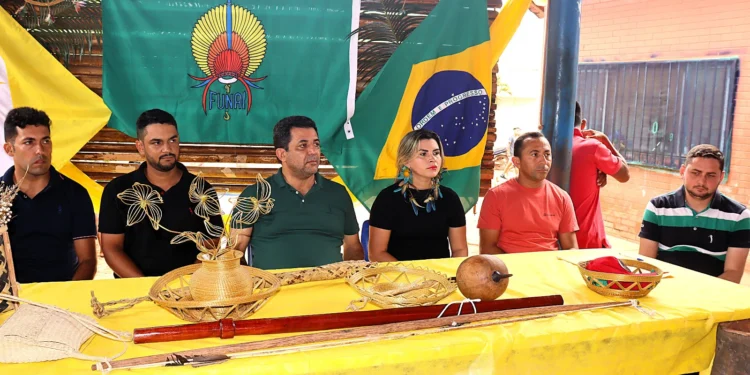 Prefeito João Alberto prestigia 1ª edição do Encontro dos Clãs Xerente em Tocantínia